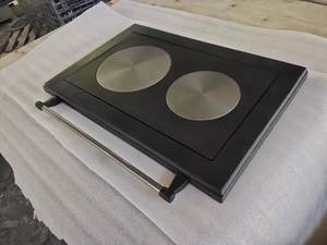 פלטת בישול מברזל יצוק מודרנית T201 עם שני מבערים לסלון וילה - Product Image 5