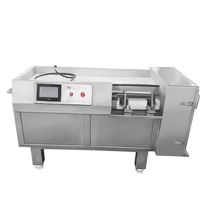Mesin pencukur daging mikro beku, mesin pemotong kubus daging segar