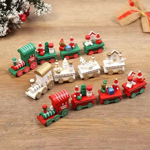 Modelos de explosión de Navidad, tren de madera, regalo para el día de Navidad para niños, decoración de ventanas, regalos para niños, adorno de Navidad - Product Image 6