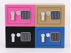 Protected Mini Safe <b>Box</b> for Hotels Steel Safe Money Storage for Kids - Product Image 5