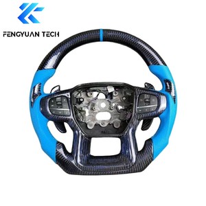 <span class=keywords><strong>Volante</strong></span> de Fibra de Carbono Forjado Personalizado <span class=keywords><strong>para</strong></span> <span class=keywords><strong>Ford</strong></span> F-150 Ranger Raptor Bronco Expedition Ranchero <span class=keywords><strong>Falcon</strong></span> Tremor 2023 2013 2015 - Product Image 4