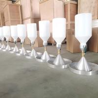 Cône de densité de sable de laboratoire durable pour les chantiers de construction, kit de test de sol
