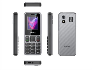 Teléfono con Teclado UNIWA MS001, <span class=keywords><strong>4</strong></span> SIM, Batería de 1800mAh, Amplificador de Señal GSM, OEM China - Product Image 2