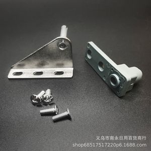 Bisagra Tipo J de 74 mm x 34 mm de Acero Inoxidable para Puerta de Refrigerador, Pivotante, Fácil Instalación - Product Image 3