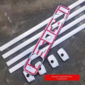 Protection de rail de siège arrière en acier inoxydable pour Alphard Vellfire série 40 (2026) – Bande de modification intérieure - Product Image 6