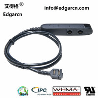 Kabel LAN OEM VX820 Kustom untuk Verifone Rakitan Kabel Aplikasi Komunikasi Kabel Data OEM & ODM Menerima Elektronik