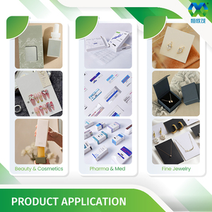 OEM tùy chỉnh sang trọng mua sắm túi giấy với xử lý bán buôn cho món quà và đồ lót bao bì tùy chỉnh quà tặng bao bì túi - Product Image 5