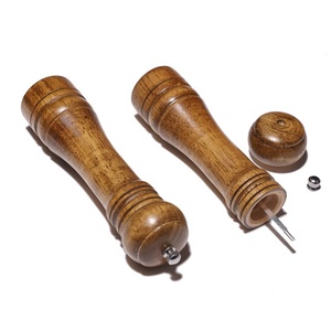 <span class=keywords><strong>Moulin</strong></span> à <span class=keywords><strong>poivre</strong></span> et sel manuel en bois de bambou naturel, outils de cuisine, de haute qualité - Product Image 2