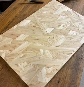 Tablero de Partículas OSB de Fábrica China 4x8 8mm/9mm/18mm, Moderno, Ecológico, Grado E1, de Primera Clase, Bajo Costo, Impermeable - Product Image 5