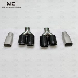 Diffusore posteriore in fibra di carbonio stile <span class=keywords><strong>B</strong></span> per Mercedes Benz AMG GT53 GT63 2019-2022 Difufser in carbonio con punte exhasut - Product Image 4