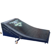 Sports extrêmes gros fmx bmx VTT airbag rampe d'atterrissage gonflable saut cascadeur airbag