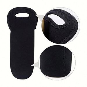 Sac isotherme personnalisé en néoprène de haute qualité pour une bouteille – Housse de protection de voyage pour bouteilles de champagne – Cadeau promotionnel - Product Image 3