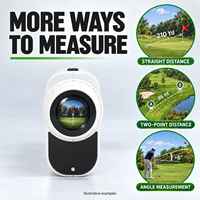 Anbachi Smart Slope Yards Digital Meter GPS Watch Range Finder Scope Mini Pro Ballistic Laser Finder Pro