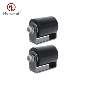 Rodillo Guía de Goma de 3 Pulgadas de Alta Resistencia Personalizado, Rueda Transportadora <span class=keywords><strong>para</strong></span> Puerta Corredera con Rodamientos, Directo de Fábrica - Product Image 6