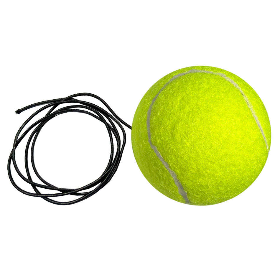 Pelota de tenis verde fluorescente