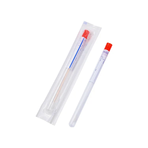 Hisopo Estéril Desechable con Tubo para Recolección y Transporte de Muestras Nasales y Cervicales - Product Image 1