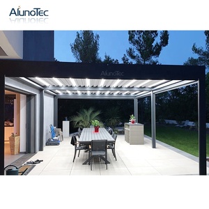 Modern Gazebo <strong>Pergola</strong> Terrace Roof <strong>Cover</strong> Waterproof Customized Garden <strong>Pergola</strong> <strong>for</strong> Outdoor Living - Product Image 1