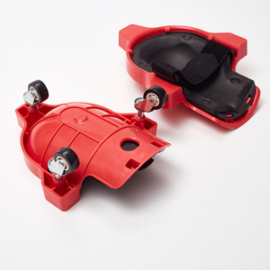 Genouillères mobiles 2026 avec 3 roulettes pivotantes, rembourrage en silicone, pour carreleurs, maçonnerie, travaux de maintenance automobile - Product Image 1