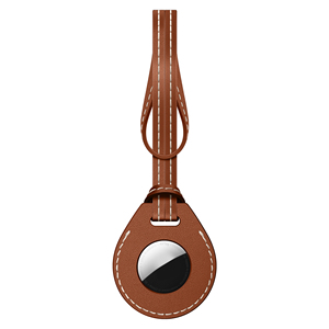 À la mode élégant protection en gros luxe en cuir pu <span class=keywords><strong>Airtag</strong></span> chaîne accessoires étui de protection support de couverture pour <span class=keywords><strong>Apple</strong></span> Airtags - Product Image 3
