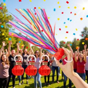 <span class=keywords><strong>Coriandoli</strong></span> <span class=keywords><strong>Biodegradabili</strong></span> per Matrimonio - Strisce di Carta Colorate da Lanciare a Mano per Cerimonie, Servizi Fotografici, Celebrazioni Ecologiche - Product Image 2