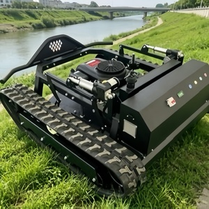 800A <b>Remote</b> <b>Controlled</b> Slope <b>Mower</b> 314kg Heavy Duty 60. Climbing <b>Tracked</b> RC <b>Mower</b> for Orchard Vineyard Hillside Capable of Climb - Product Image 1