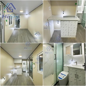 Offerta Speciale: Casa Container Prefabbricata Espandibile da 20/40 Piedi, 3 Camere da Letto, Cucina, Casa Pieghevole in Acciaio Chiavi in Mano, Durata 50 Anni - Product Image 3