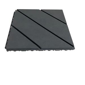 Plancher en plastique de grain en bois de la tuile pp de plate-forme de bricolage de verrouillage - Product Image 2