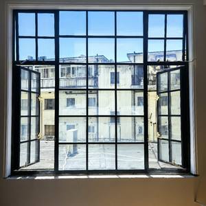 Ventanas y Puertas de Acero Inoxidable Insonorizadas Estilo Retro Francés Langge Serie 50 GL50S para Villas y Casas Antiguas de Estilo Occidental con Apertura Abatible - Product Image 3