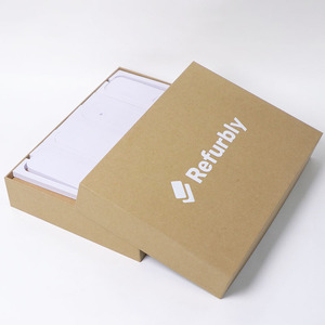 Phân hủy sinh học kraft giấy Pad Hộp bao bì cho bán lẻ nắp và cơ sở hộp forelectronic Tablet bao bì với logo - Product Image 4