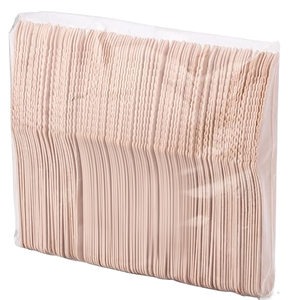 ECOWARE Juego de Cubiertos de Madera Biodegradables y Compostables, Paquete de 500 Utensilios Desechables de Madera (200 Cucharas, 200 Tenedores) para <span class=keywords><strong>Camping</strong></span> - Product Image 1