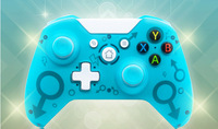 Manette de jeu ergonomique sans fil 2,4 GHz avec bouton Turbo, prise casque, moteur de vibration et détection de mouvement six axes pour PC