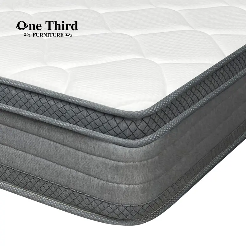 oem/odm queen size hybrid orthopedic mattress in a box high quality double pocket spring mattress