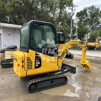 KOMATSU PC20MR Excavatrice hydraulique sur chenilles d'occasion 2 tonnes pour travaux de terrassement, équipement pour entrepreneurs, exportateur PC35MR PC30MR PC18MR