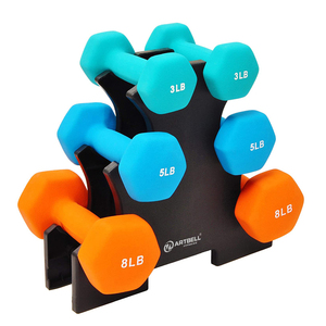 Les femmes utilisent le vinyle PVC néoprène trempage <span class=keywords><strong>haltère</strong></span> <span class=keywords><strong>pas</strong></span> <span class=keywords><strong>cher</strong></span> Gym Workout <span class=keywords><strong>haltère</strong></span> hexagone - Product Image 3
