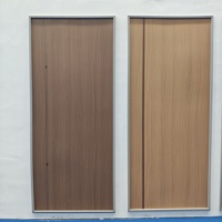 Portes intérieures en bois massif de haute qualité, design moderne, très demandées pour les hôtels et villas, idéales pour les bâtiments résidentiels du Moyen-Orient
