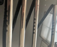 Machine de découpe et de rainurage à double face sans bavure pour tiges d'appuie-tête de voiture, vente directe usine
