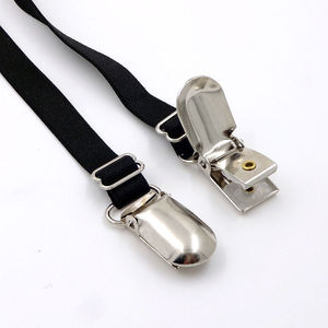 Jarretelles Anti-Glisse et Anti-Plis <span class=keywords><strong>à</strong></span> 3 Pattes avec Pinces Métalliques pour Chemises Formelles Hommes et Femmes - Product Image 5