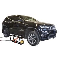 Cric hydraulique à ciseaux Karjoys, cric de voiture portable, capacité de 2,8 T, hauteur de 570 mm, facile à utiliser, mobile, best-seller pour un usage domestique