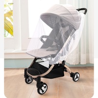 Couverture de poussette anti-moustiques Solino entièrement protectrice pour bébé, en polyester, pliable, pour bébés de 7 à 36 mois jusqu'à 36 kg
