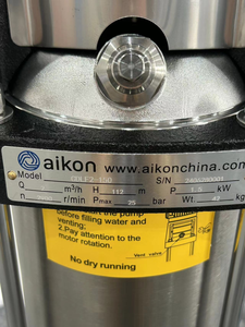 ปั๊มน้ำหอยโข่งสแตนเลส Aikon ซีรีส์ CDL สำหรับการเกษตร ปั๊มน้ำเพิ่มแรงดันแนวตั้ง - Product Image 3