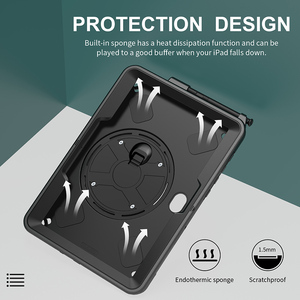 Đối Với Samsung <span class=keywords><strong>Galaxy</strong></span> <span class=keywords><strong>Tab</strong></span> Hoạt Động 5 Pro <span class=keywords><strong>10.1</strong></span> Inch 2025 <span class=keywords><strong>Rugged</strong></span> TPU Bumper Bìa Trường Hợp Với Tay Dây Đeo Được Xây Dựng Trong Bảo Vệ Màn Hình - Product Image 3