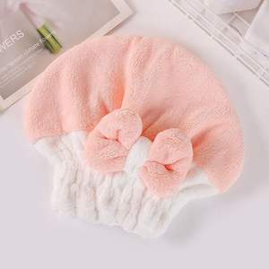 Women's Cute Quick-Drying Dry Hair Cap Shower Towel with Absorbent Feature Hair Washing Headscarf Bag - Product Image 5