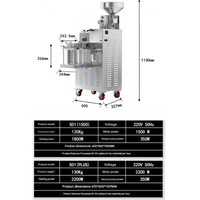 Presse à huile commerciale à haut rendement en acier inoxydable pour extraction à froid et à chaud d'olive, d'avocat, de soja et de graines de lin avec filtre