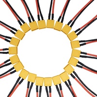 Câble en cuivre PVC 14AWG/12AWG avec connecteur XT60/XT30/XT90 pour harnais de batterie LiPo de drone de course FPV, moto et automobile