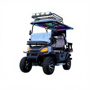 Voiturette <span class=keywords><strong>de</strong></span> golf personnalisée avec sièges sur mesure - Vente directe du fabricant chinois, conception sur mesure pour les propriétés privées - Product Image 1