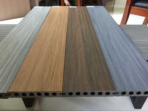 Impermeabile esterno terrazzo esterno di legno di plastica composito pavimento Wpc ponte per il giardino - Product Image 4