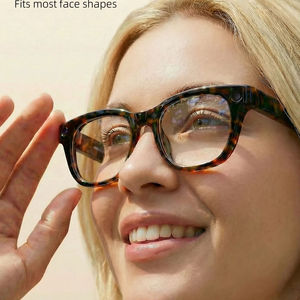 2026 E06D AI Smart Glasses With 13MP 1080P Camera Tortoiseshell Frame Touch Control Video <b>Recording</b> 290mAh Battery TR90 Temple - Product Image 6