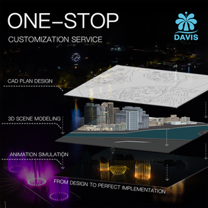 Davis Outdoor Luxe Water Meer Fontein Show Muzikale Dansende Drijvende Vijver Fontein - Product Image 6