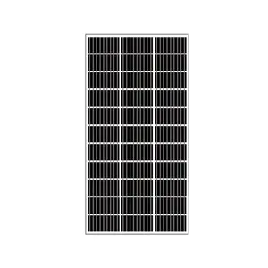 Mono Crystalline 12V 100W Solar Panel Panel Solar Roof Top Solar Module