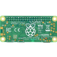 Placa de Desarrollo Misuxin Raspberry Pi Zero 2 WH, CPU de 1 GHz, Cuatro Núcleos, Cortex-A53, 64 bits, 512 MB de Memoria LPDDR2 SDRAM, WiFi, BLE4.2, RP3A0